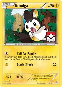 Emolga Dragons Exalted #45