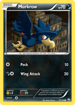 Murkrow Dragons Exalted #72