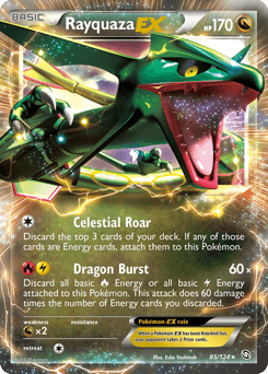 Rayquaza-EX Dragons Exalted #85