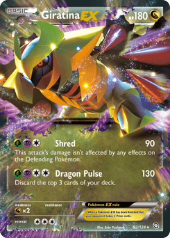 Giratina-EX Dragons Exalted #92