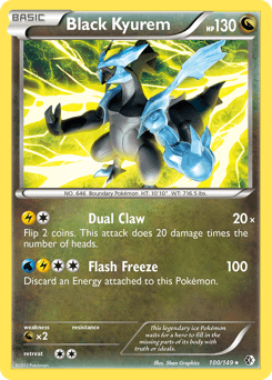 Black Kyurem Boundaries Crossed #100