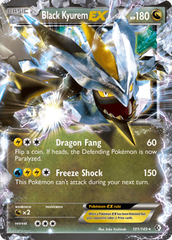 Black Kyurem-EX Boundaries Crossed #101