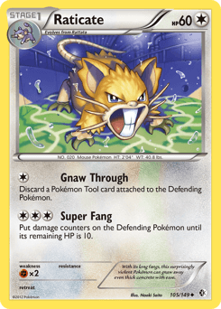 Raticate Boundaries Crossed #105
