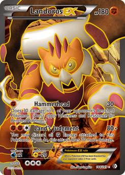 Landorus-EX Boundaries Crossed #144