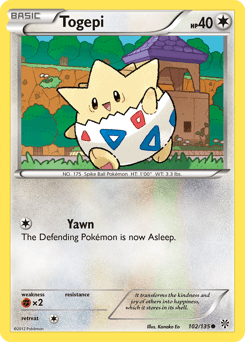 Togepi Plasma Storm #102