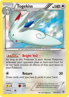 Togekiss Plasma Storm #104