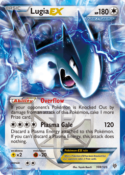 Lugia-EX Plasma Storm #108