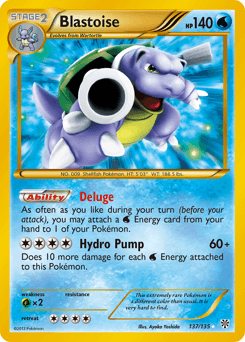 Blastoise Plasma Storm #137