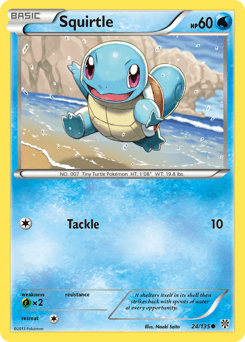 Squirtle Plasma Storm #24