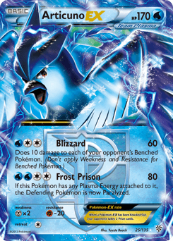Articuno-EX Plasma Storm #25