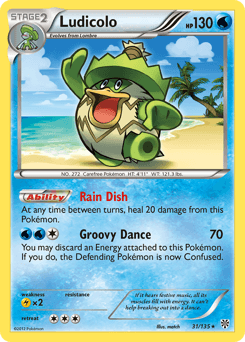 Ludicolo Plasma Storm #31