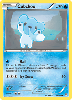 Cubchoo Plasma Storm #40
