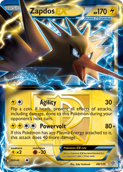 Zapdos-EX Plasma Storm #48