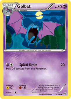 Golbat Plasma Storm #54