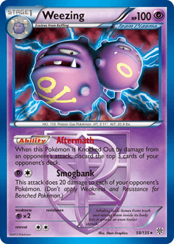 Weezing Plasma Storm #58