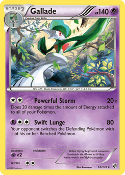 Gallade Plasma Storm #61