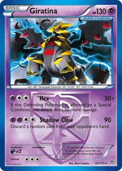 Giratina Plasma Storm #62