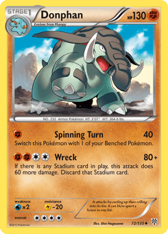 Donphan Plasma Storm #72