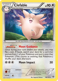Clefable Plasma Storm #98