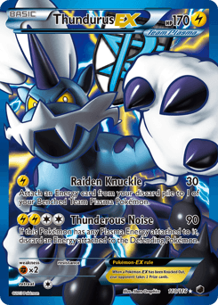Thundurus-EX Plasma Freeze #110