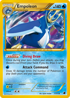 Empoleon Plasma Freeze #117