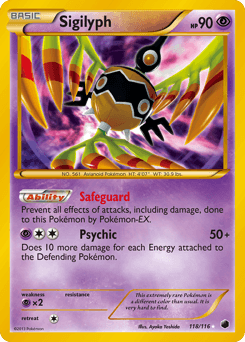 Sigilyph Plasma Freeze #118