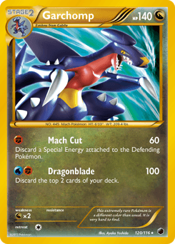 Garchomp Plasma Freeze #120