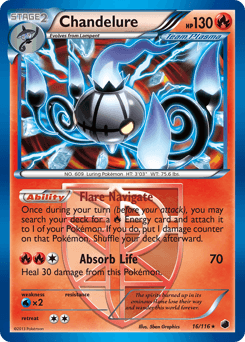 Chandelure Plasma Freeze #16