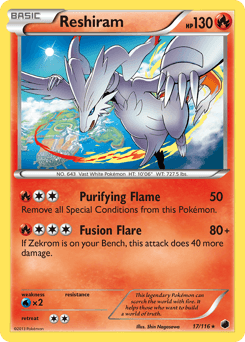Reshiram Plasma Freeze #17