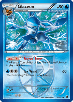 Glaceon Plasma Freeze #23
