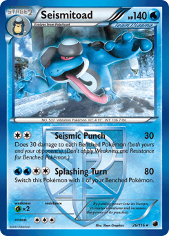 Seismitoad Plasma Freeze #26