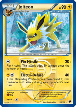 Jolteon Plasma Freeze #34