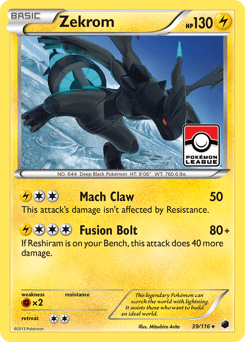 Zekrom Plasma Freeze #39