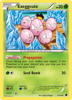 Exeggcute Plasma Freeze #4