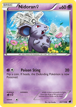 Nidoran ♀ Plasma Freeze #40