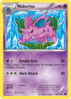 Nidorino Plasma Freeze #44