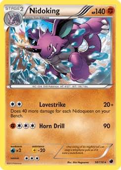 Nidoking Plasma Freeze #58