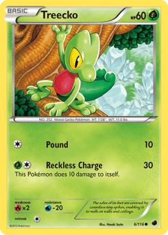 Treecko Plasma Freeze #6