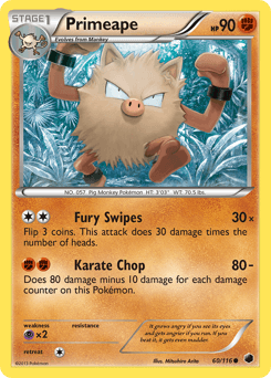Primeape Plasma Freeze #60
