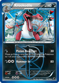 Krookodile Plasma Freeze #70