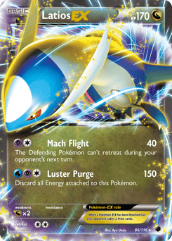 Latios-EX Plasma Freeze #86