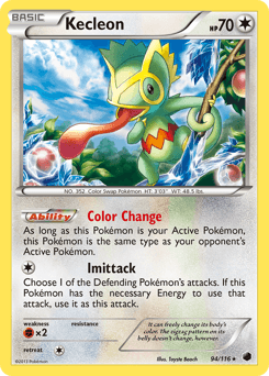 Kecleon Plasma Freeze #94