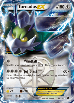 Tornadus-EX Plasma Freeze #98