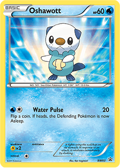 Oshawott BW Black Star Promos #BW03