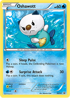 Oshawott BW Black Star Promos #BW08