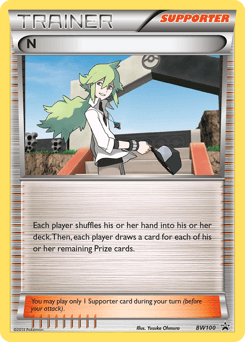 N BW Black Star Promos #BW100
