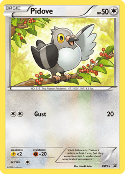 Pidove BW Black Star Promos #BW15