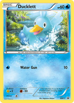Ducklett BW Black Star Promos #BW17