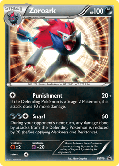Zoroark BW Black Star Promos #BW19