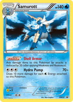 Samurott BW Black Star Promos #BW22